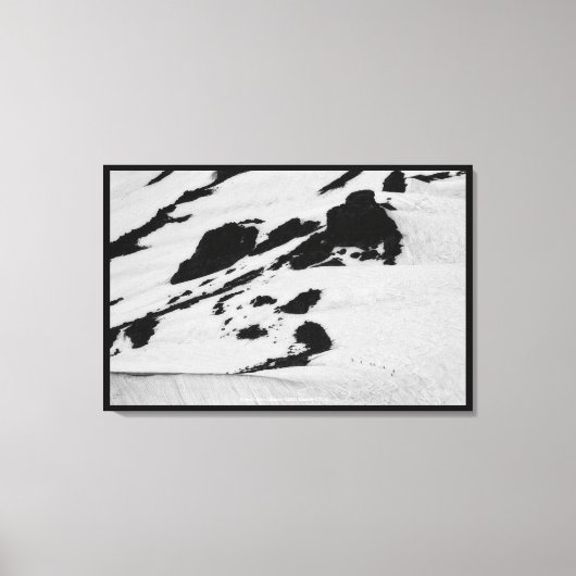 サミットへの7 キャンバスプリント (正面)