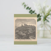 サミットオブホワイト顔マウンテン ポストカード (スタンド正面)