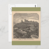 サミットオブホワイト顔マウンテン ポストカード (正面/裏面)