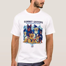 サミットセイバーズ マウンテンリスキュー ドッグTシャツ Tシャツ