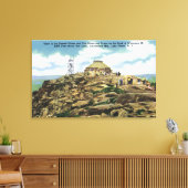 サミットハウスファイアオブザーズタワービュー キャンバスプリント (インサイチュ (リビング))