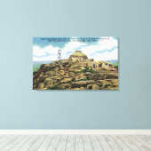 サミットハウスファイアオブザーズタワービュー キャンバスプリント (インサイチュ (ウッドフロア))