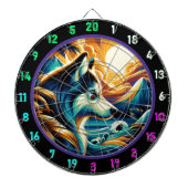 サミットハスキー荒野ウォールアクセント ダーツボード (正面)