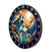 サミットハスキー荒野ウォールアクセント ダーツボード (正面右)