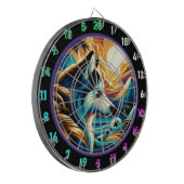 サミットハスキー荒野ウォールアクセント ダーツボード (正面左)