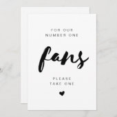 サミミニマルミがファンのサインを結婚取る 招待状 (正面/裏面)