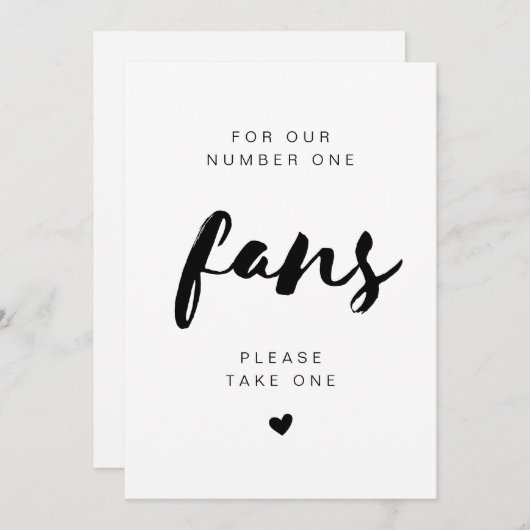 サミミニマルミがファンのサインを結婚取る 招待状 (正面/裏面)