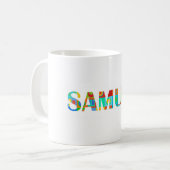 サミュエルのマグ コーヒーマグカップ (正面左)