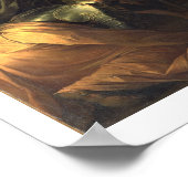 サミュエルの霊がサウルの家に現れた ポスター (角)