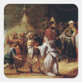 サミュエルはアガグを殺し、アマレクの王 スクエアシール (正面)