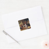 サミュエルはアガグを殺し、アマレクの王 スクエアシール (封筒)