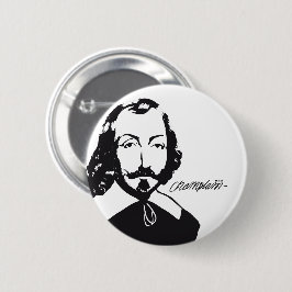 サミュエルデシャンプレーンヒップスターバラケベックフランセ 缶バッジ