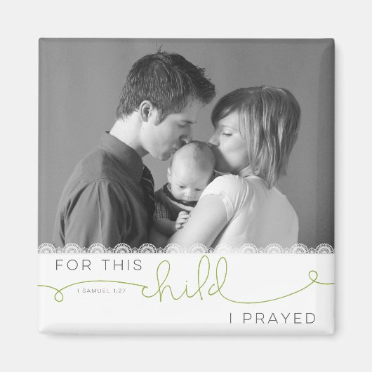 サミュエル祈1:27×1 マグネット (正面)