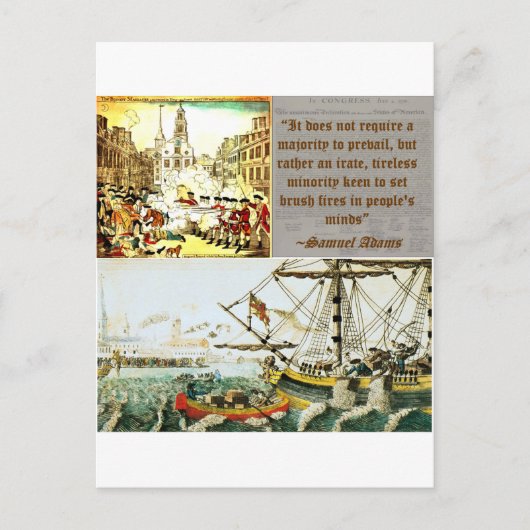 サミュエル・アダムス ポストカード (正面)