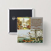 サミュエル・アダムズ 缶バッジ (正面&裏面)