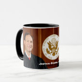 サミュエル·アリト判事-米国最高裁 マグカップ (正面左)