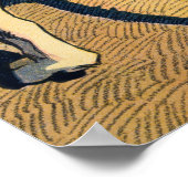 サミュエル・エアハートによるタイガーの餌食 ポスター (角)