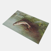 サミュエル・キルボーンによってブルック・トラウトを舞う(1874年) ドアマット (アングル)