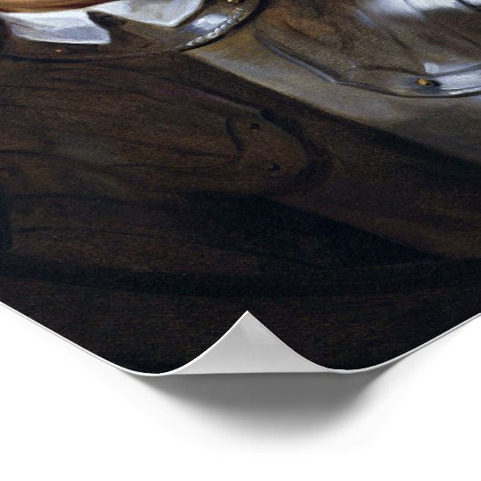 サミュエル・クーパーによるオリバー・クロムウェル ポスター (角)