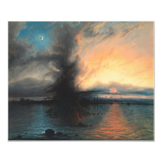 サミュエル・コルマンによる救いの岩(1837) フォトプリント            (正面)