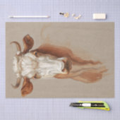 サミュエル・コルマン |牛の勉強2頭 – 1876年 薄葉紙 (クラフト)