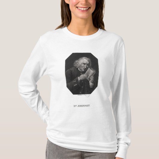 サミュエル・ジョンソン先生 Tシャツ (正面)