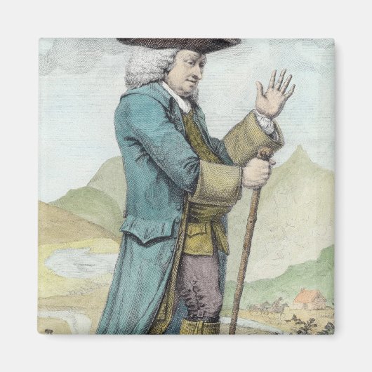 サミュエル・ジョンソン博士 マグネット (正面)