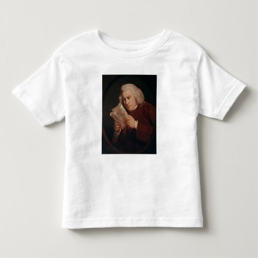 サミュエル・ジョンソン1775年先生 トドラーTシャツ (正面)