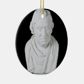 サミュエル・ジョンソン(1709-84年) 1777年(プラスター) セラミックオーナメント (右)