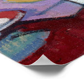 サミュエル・ジョン・ペプロー・ピンクのバラ中国のス花瓶 ポスター (角)