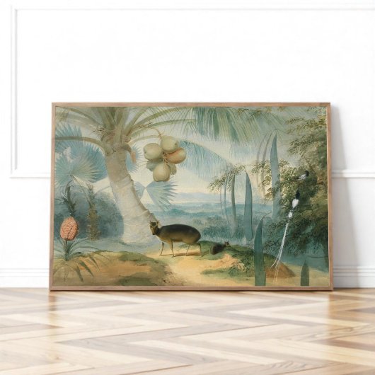 サミュエル・ダニエルによるセイロンの風景 ポスター