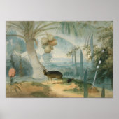 サミュエル・ダニエルによるセイロンの風景 ポスター (正面)