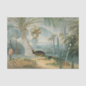 サミュエル・ダニエルによるセイロンの風景 薄葉紙 (正面)