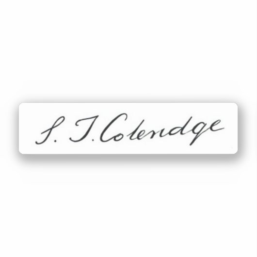 サミュエル・テイラー・カレッジの署名 シール (正面)