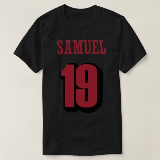 サミュエル・ディーボ19 Tシャツ (デザイン正面)