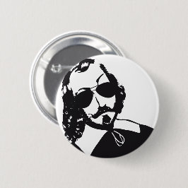 サミュエル・デ・シャンプレーン・ヒップスター・ルーネット・フトゥール・ケベック 缶バッジ