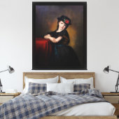 サミュエル・バルーク・ルートヴィヒ・ハレによるマドシェンポリポート キャンバスプリント (インサイチュ (寝室))