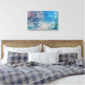 サミュエル・パイのパレットという油絵 キャンバスプリント (インサイチュ (寝室))