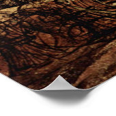 サミュエル・パーマー – 月明かりの中のコーンフィールド ポスター (角)