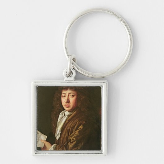 サミュエル・ピープス1666年のポートレート キーホルダー (正面)