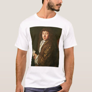 サミュエル・ピープス1666年のポートレート Tシャツ