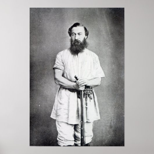 サミュエル・ベイカー， 1865 ポスター (正面)