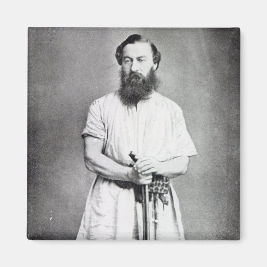 サミュエル・ベイカー， 1865 マグネット (正面)