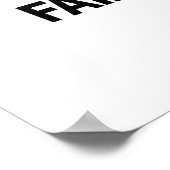 サミュエル・ベケット引用文ポスター白黒 ポスター (角)