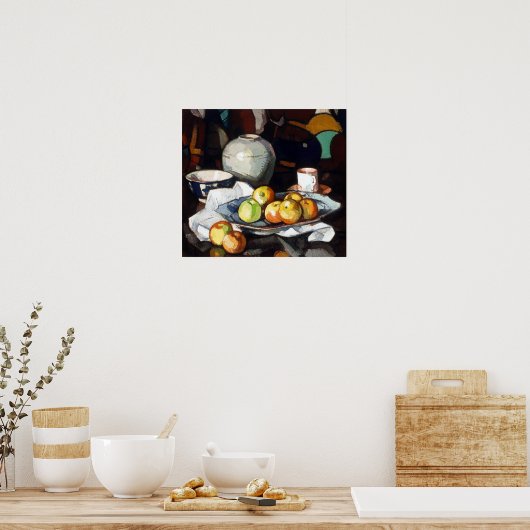 サミュエル・ペプレがまだ生きとし生きとし瓶 ポスター (キッチン)