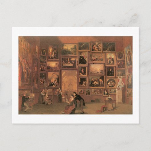 サミュエル・モース・ギャラリー・オブ・ザ・ルーヴル ポストカード (正面)