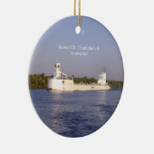 サミュエル・D・シャンプレーン・アンド・イノベーションオーナメント セラミックオーナメント (右)
