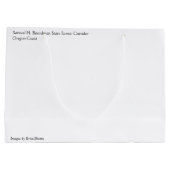 サミュエル・H・ボードマン、オレゴン州沿岸 ラージペーパーバッグ (裏面)