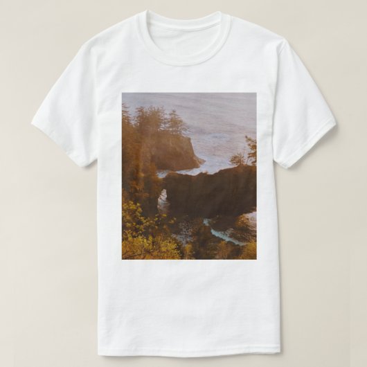 サミュエル・H・ボードマン オレゴン州海岸 Tシャツ (デザイン正面)