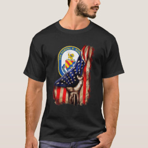 サミュエルB.ロバーツFFG-58米国国旗 Tシャツ